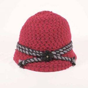 Cappello di lana modello cloche  